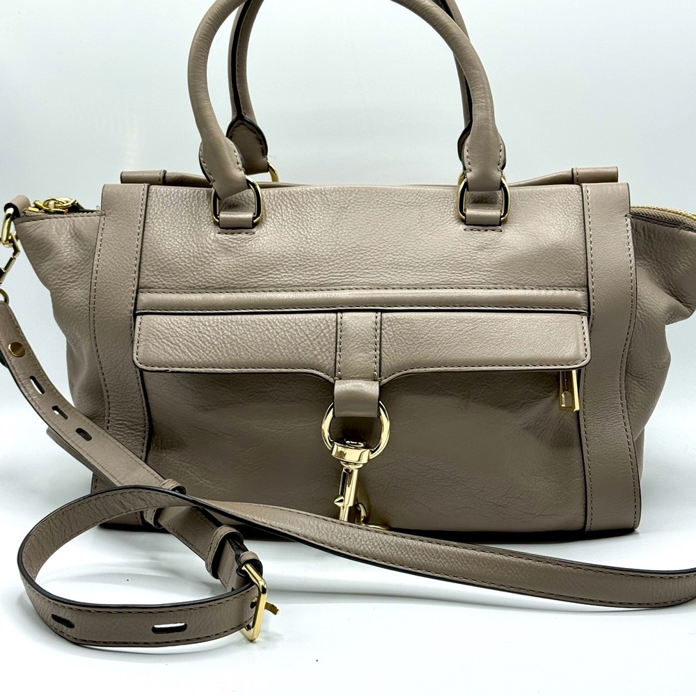 Rebecca Minkoff Bowery Satchel Crossbody Bag Soft Leather Like New